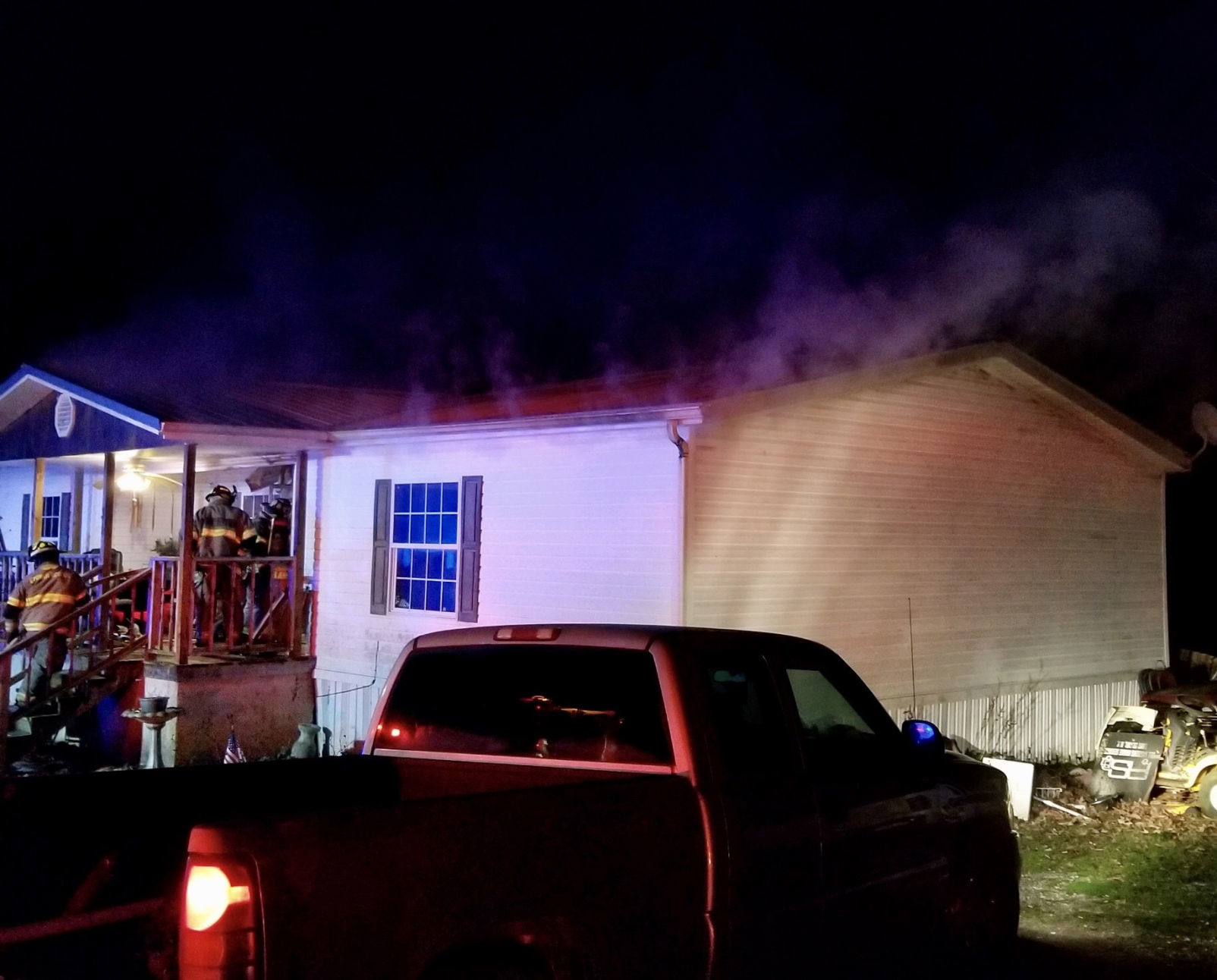 None injured in house fire